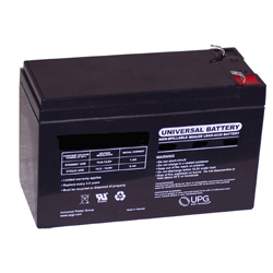 (BAT-12-8.0) 12 Volt Sealed Lead Acid Rechargeable Battery, 8.0 Amp Hr.